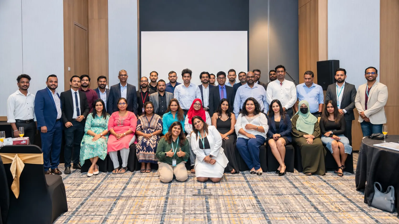 Everyone at the Vibe Education event where DreamPath was named Best Performing Education Partner 2025, photographed together